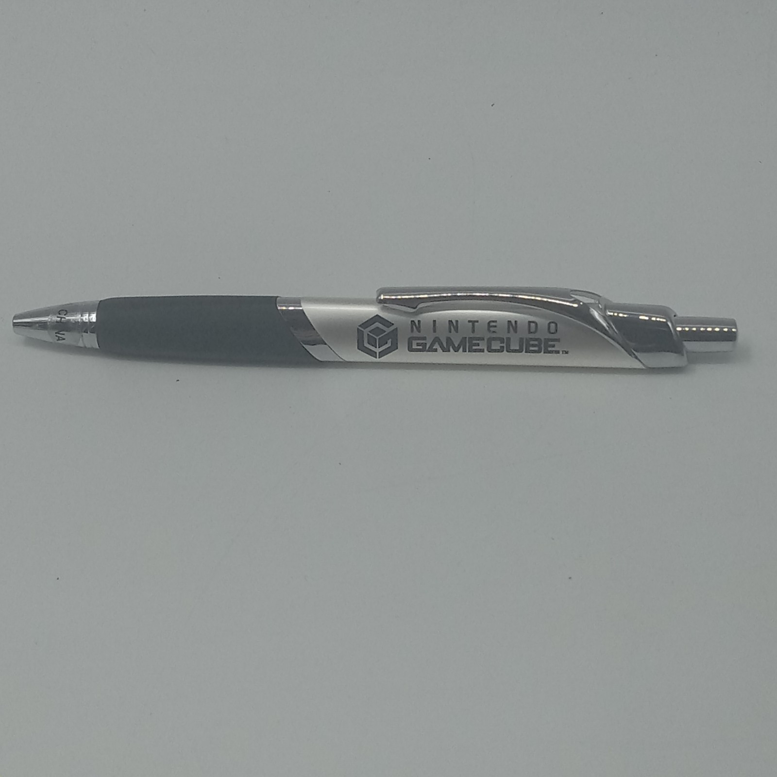 Nintendo Gamecube Promotional Pen Promo Silver & Black Rare