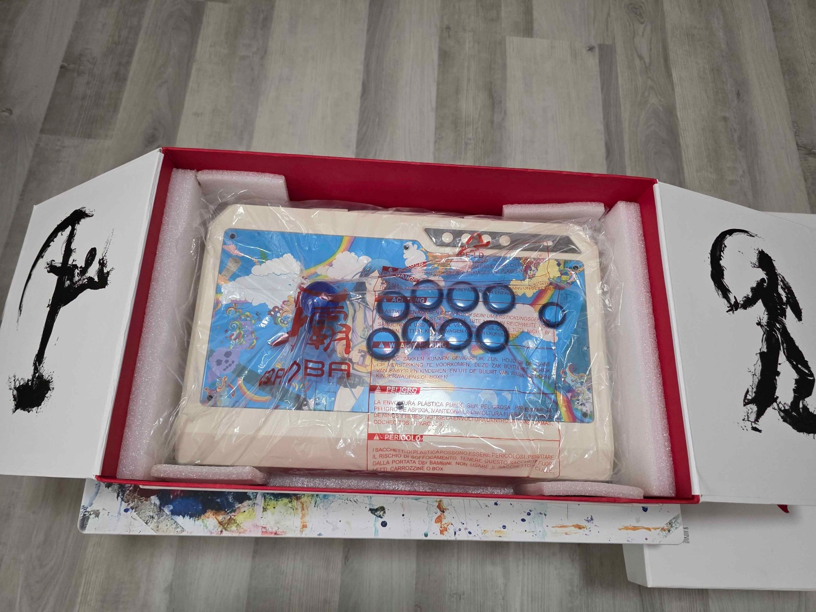 Custom Modded Qanba 4 Q4 RAF 3-in-1 Arcade Fight Stick for PS3, Xbox 360, PC