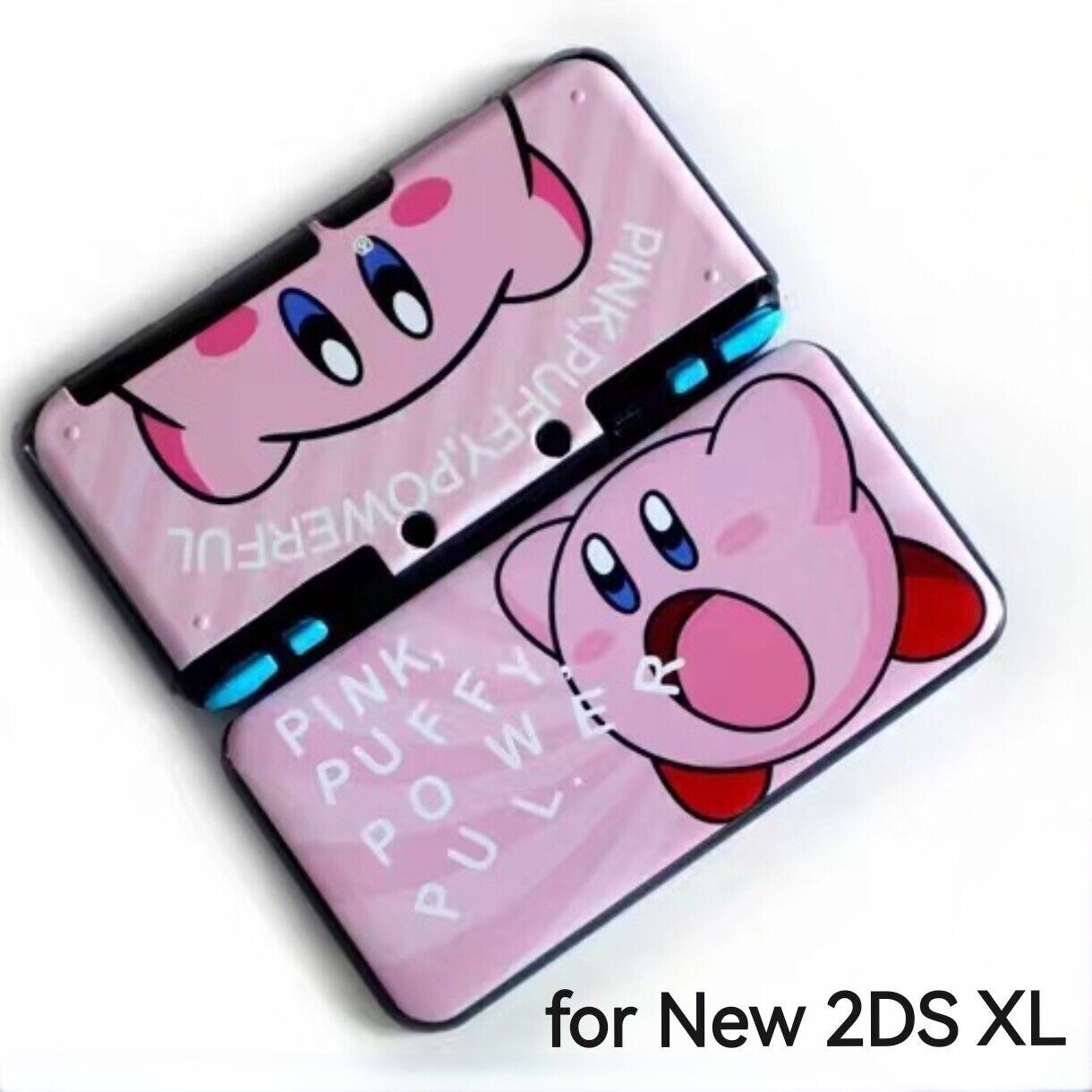 Snap on Case Cover Shell for Nintendo New 2DS XL/LL Double Sides Designs