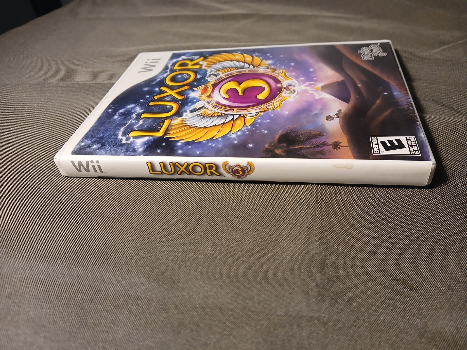 Luxor 3 Nintendo Wii CIB Complete Manual Puzzle Game
