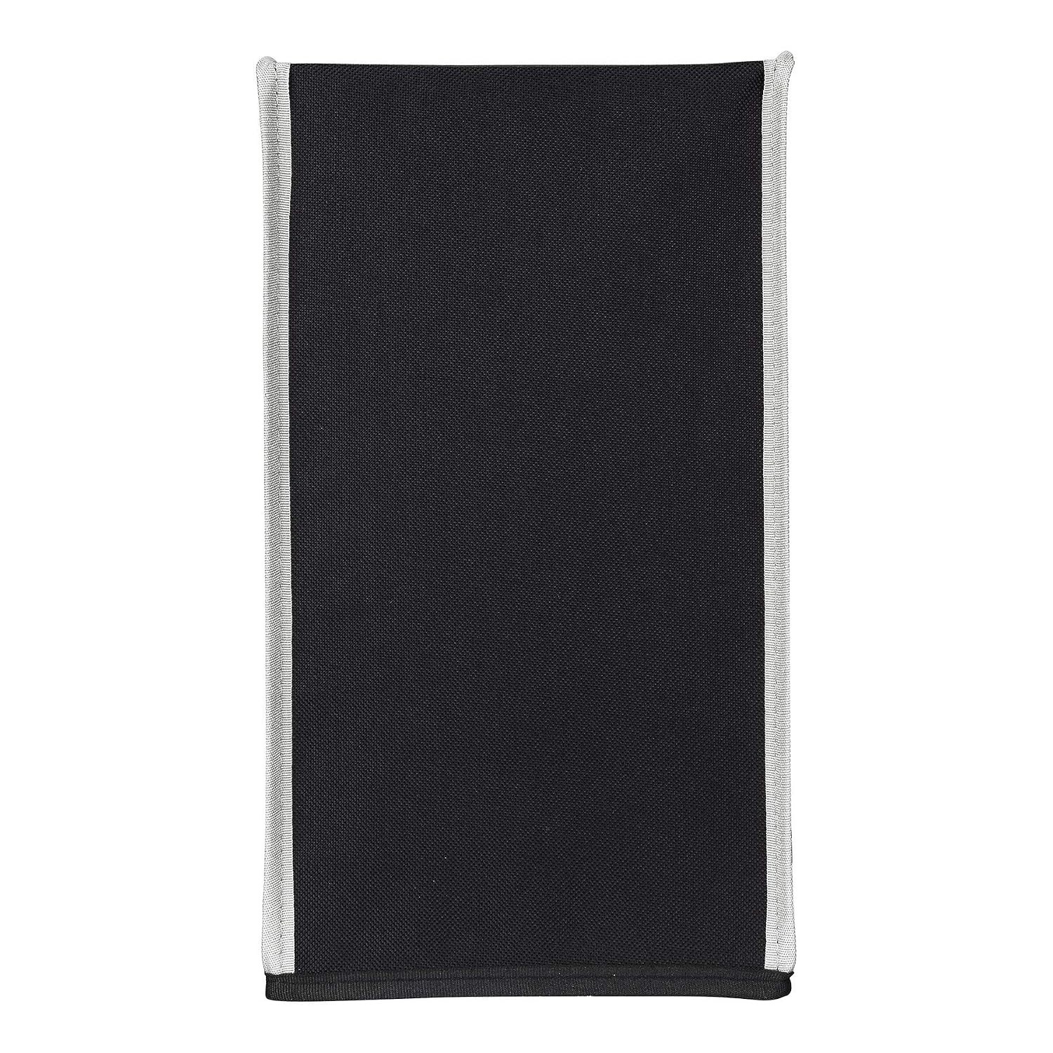 Tailored Black Nylon Cover for Xbox Series X – Dust Guard with Light Gray Trim
