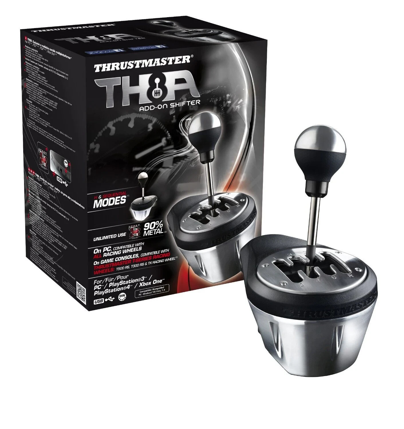 Thrustmaster TH8A Shifter (Add-on for T500/T300/TX) Racing Sim Xbox/PC/PS