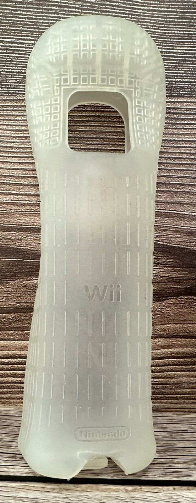 Nintendo Wii OEM Remote Controller Rubber Silicone Gel Cover Sleeve Clear