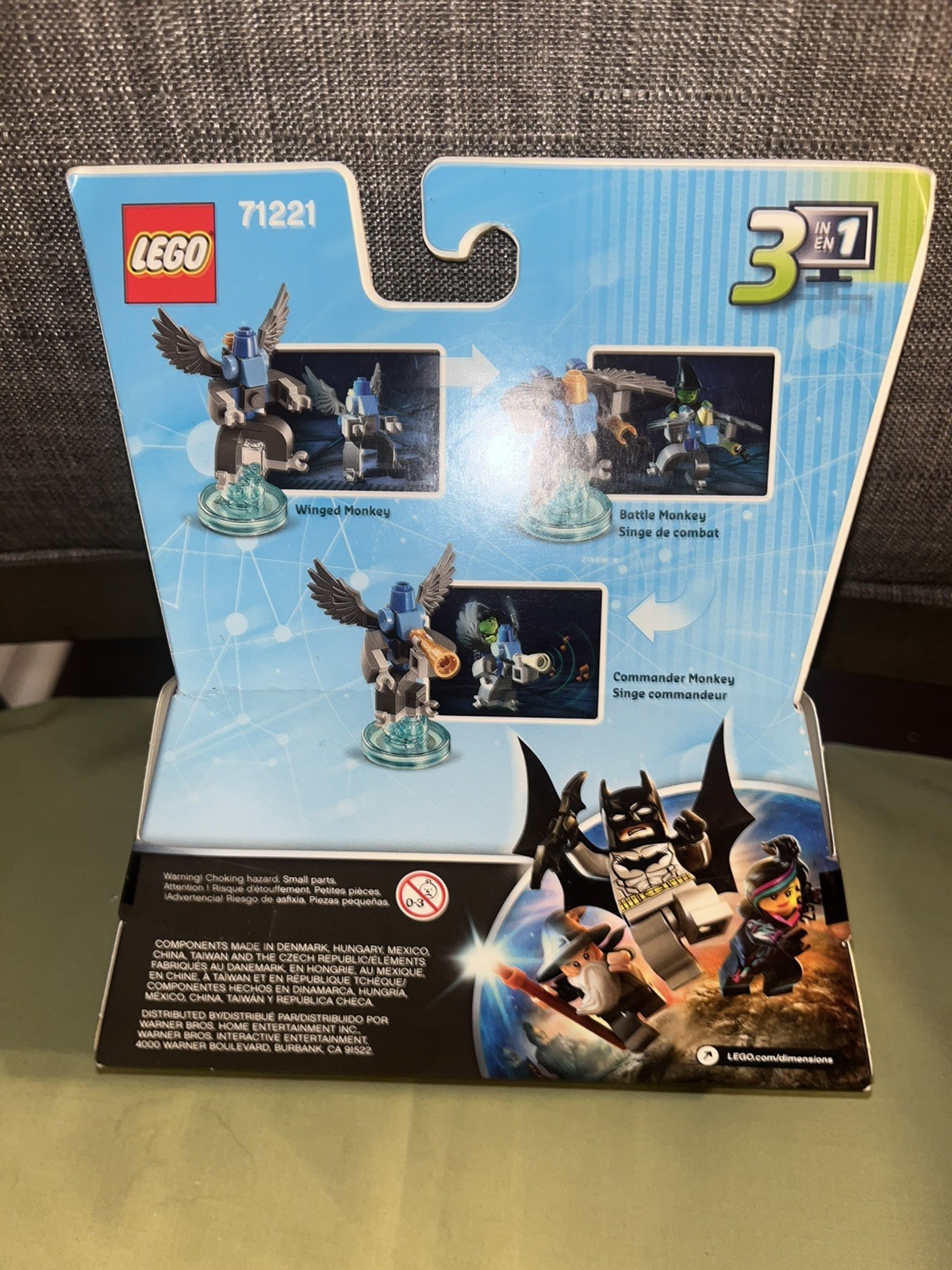 LEGO Dimensions Wizard of Oz Wicked Witch Winged Monkey Fun Pack 71221