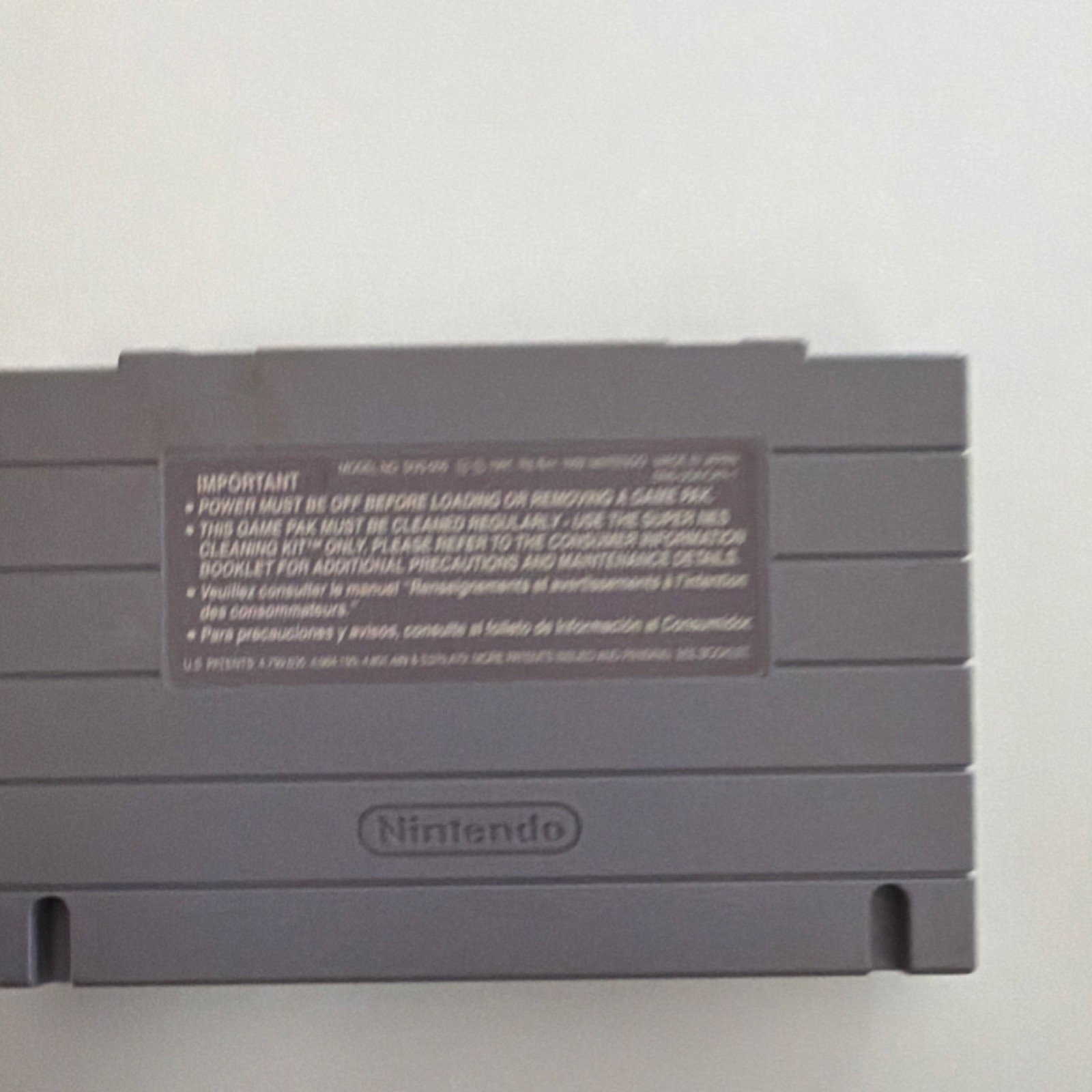 Ocean Dennis the Menace Super Nintendo SNES NTSC-U/C Game Cartridge
