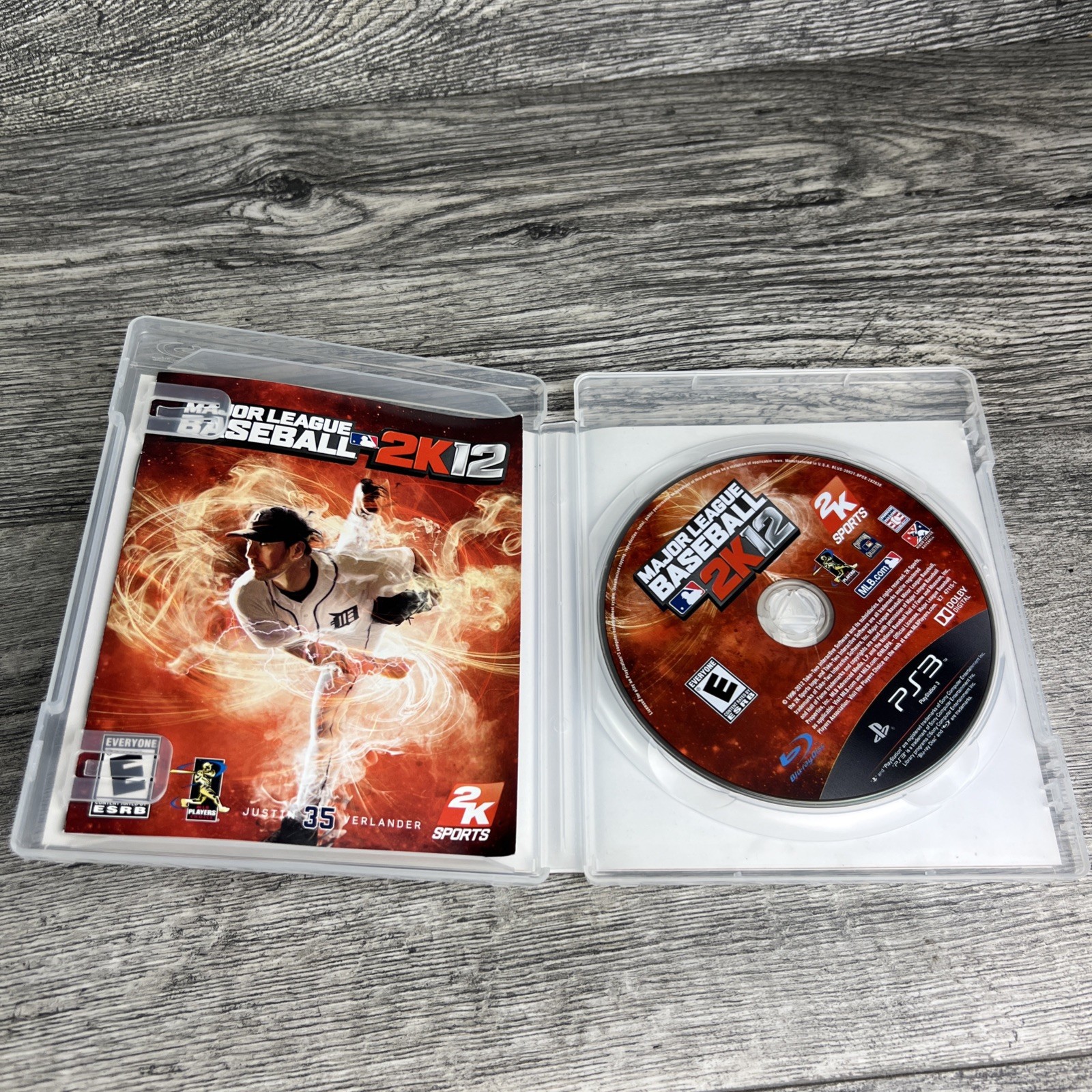 Major League Baseball 2K12 Playstation 3 PS3 Great Condition