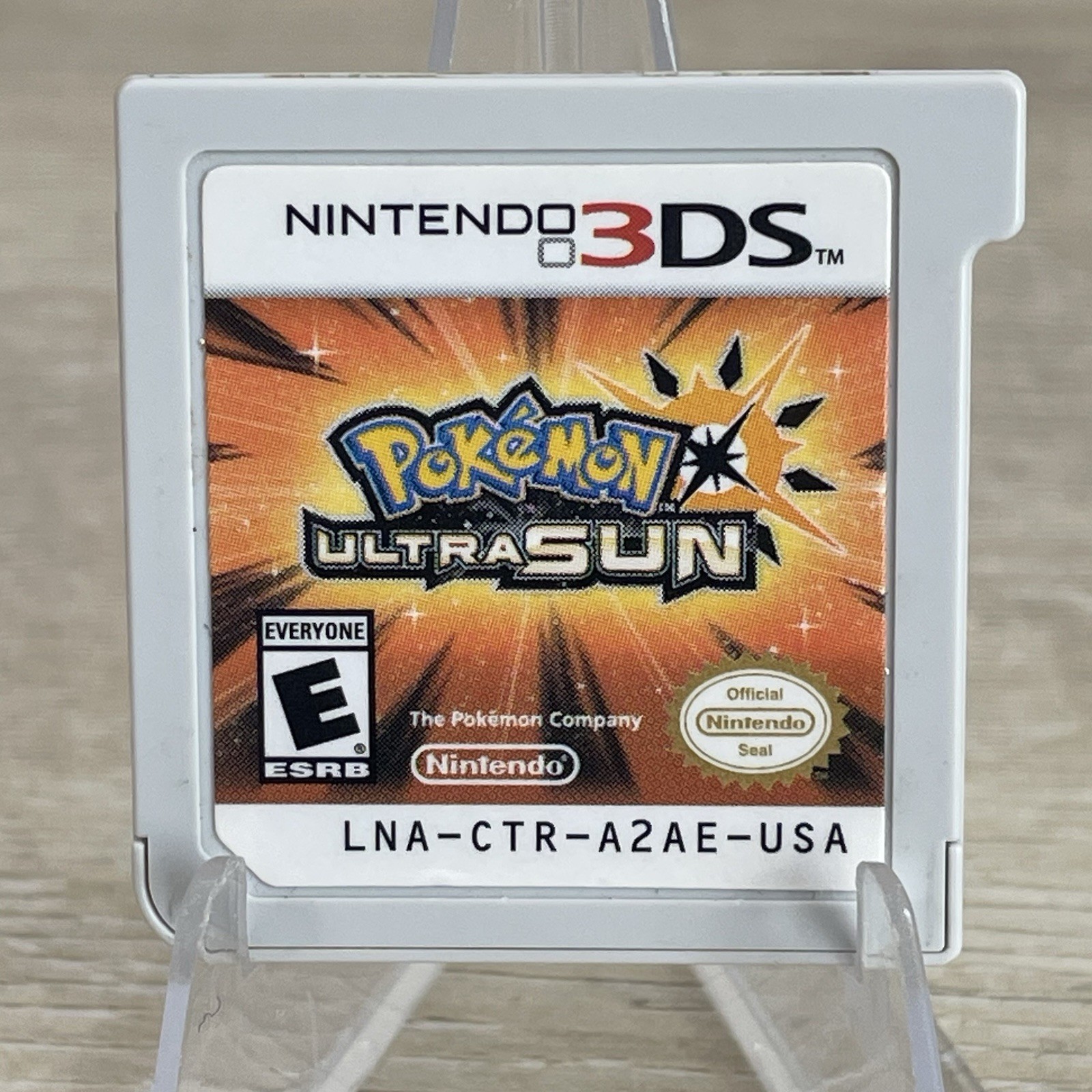 Pokemon Ultra Sun (Nintendo 3DS, 2017) Authentic Tested