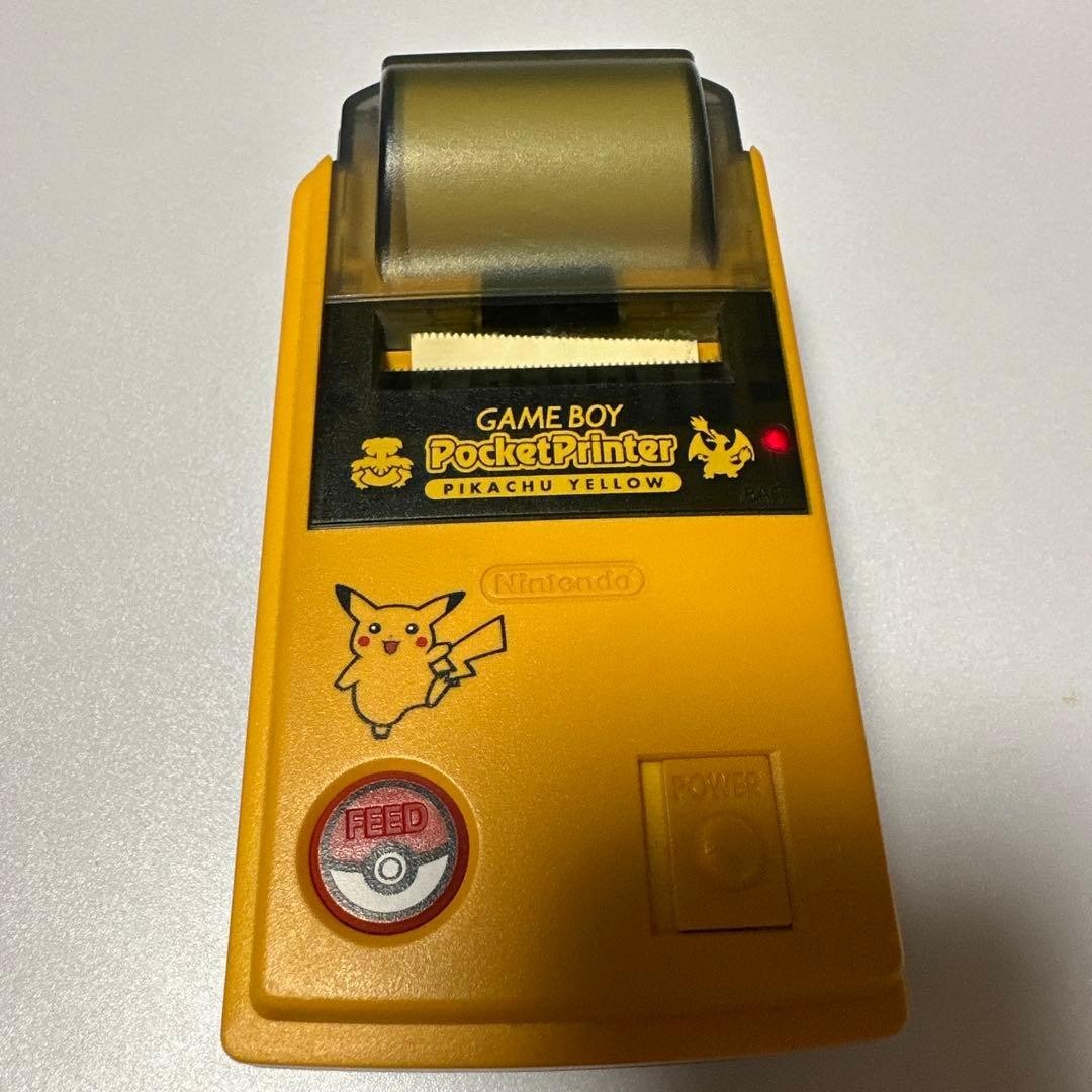 Nintendo Game Boy Pocket Printer Pikachu Yellow MGB-007 Tested Japan | US SELLER