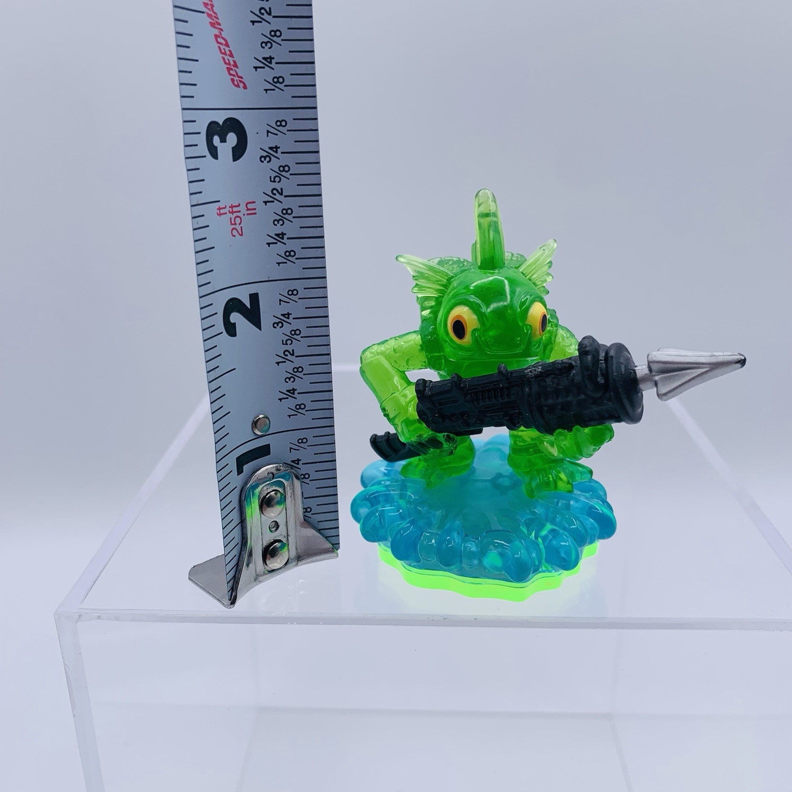 Clear Green Gill Grunt Skylanders Spyros Adventure Imaginators Wii U PS4 Xbox