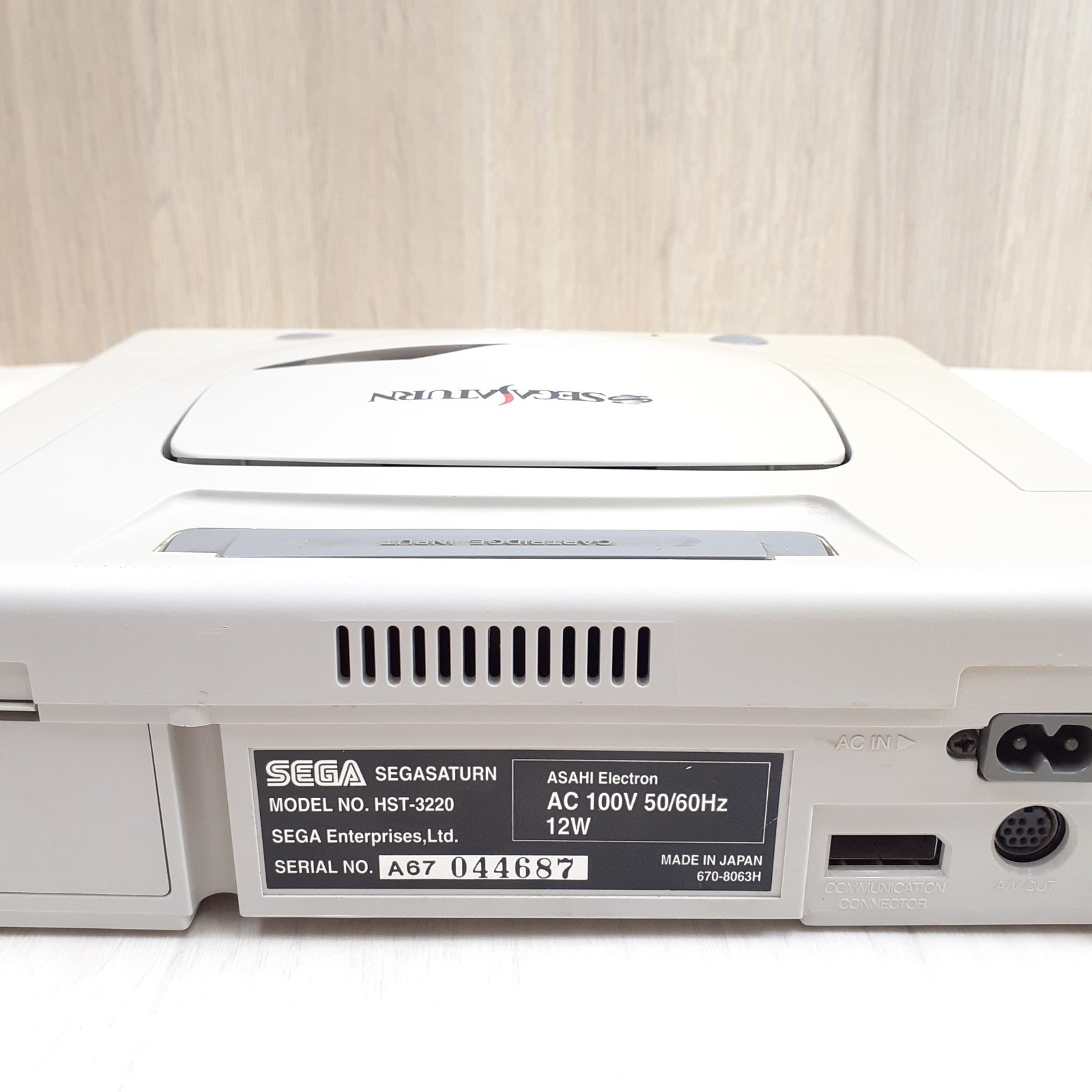Sega Saturn Console Japan White Bundle 6 Games & Memory Gundam Virtua Fighter