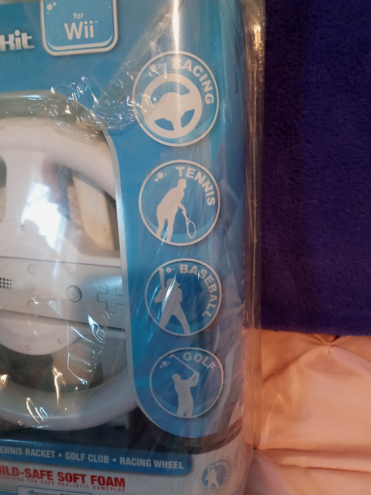 WII Play and Drive Soft Sports Kit – 4 Game Extensions