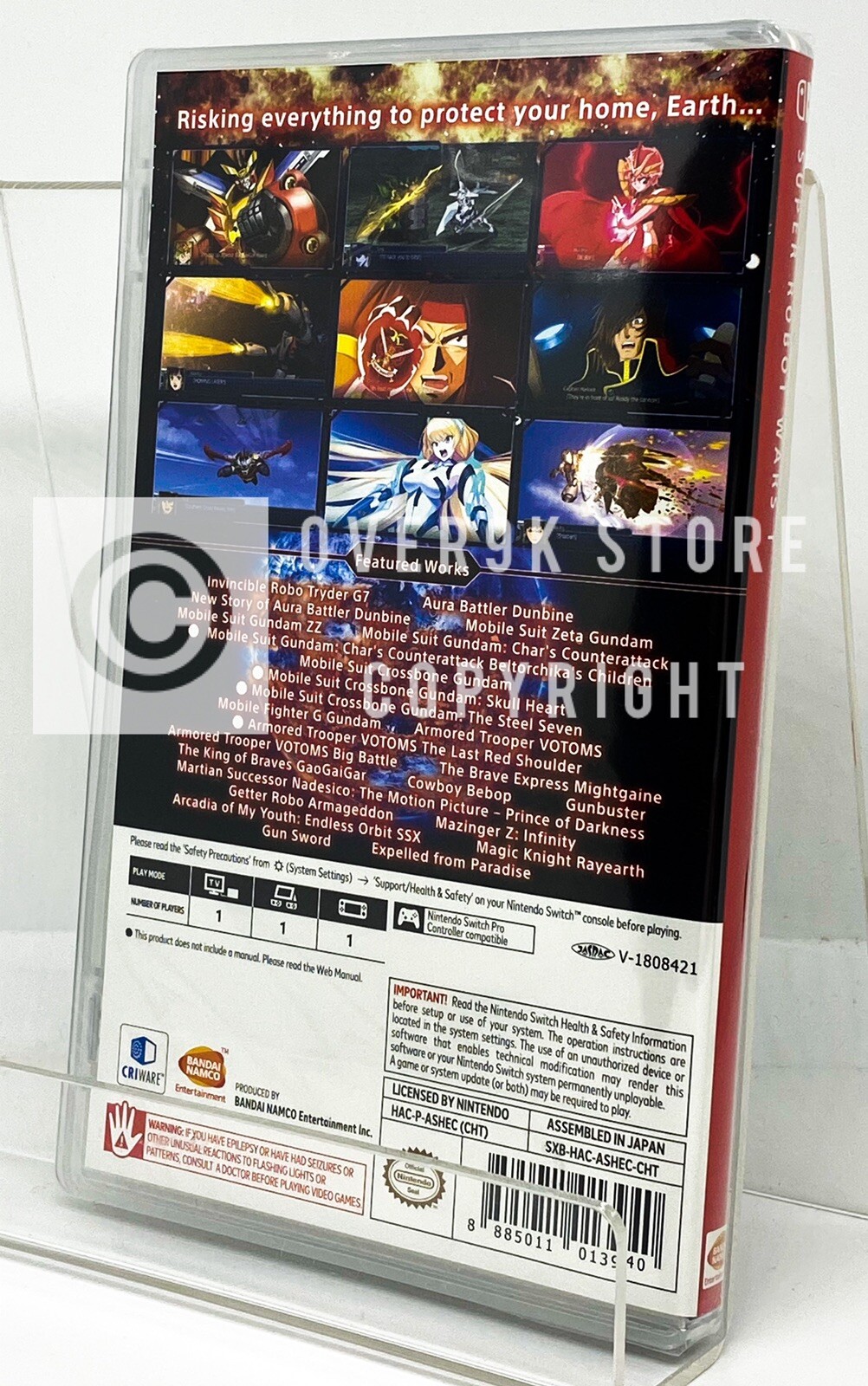 Super Robot Wars T + V + X + Y- Nintendo Switch – Brand New | Factory Sealed
