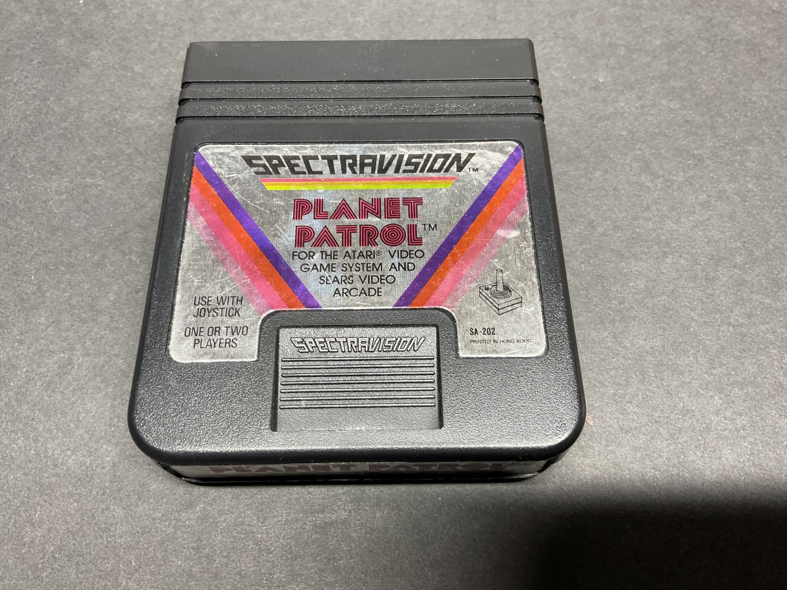 Atari 2600 Planet Patrol Game and Manual Tested
