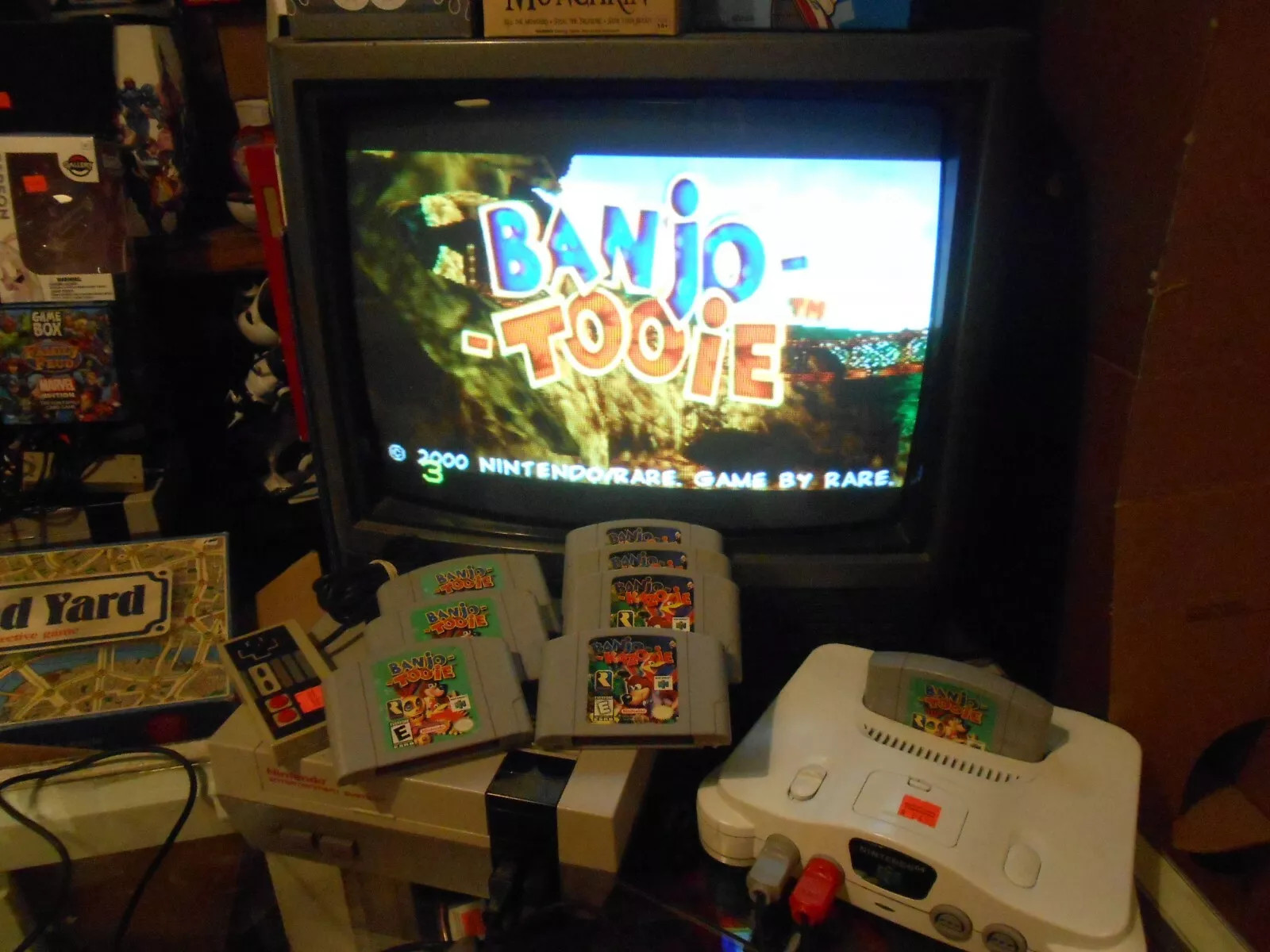 2PCS USA Version BANJO-TOOIE Video game for Nintendo 64 Console