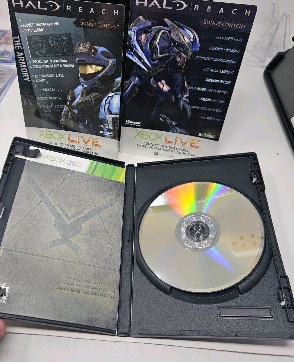 Halo: Reach — Limited Edition (Microsoft Xbox 360, 2010) – Complete