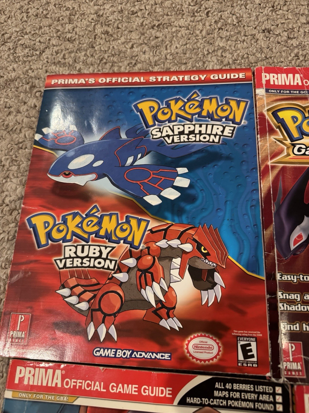 Lot of Pokemon Collectibles Strategy Guides and Game Guides With Extras