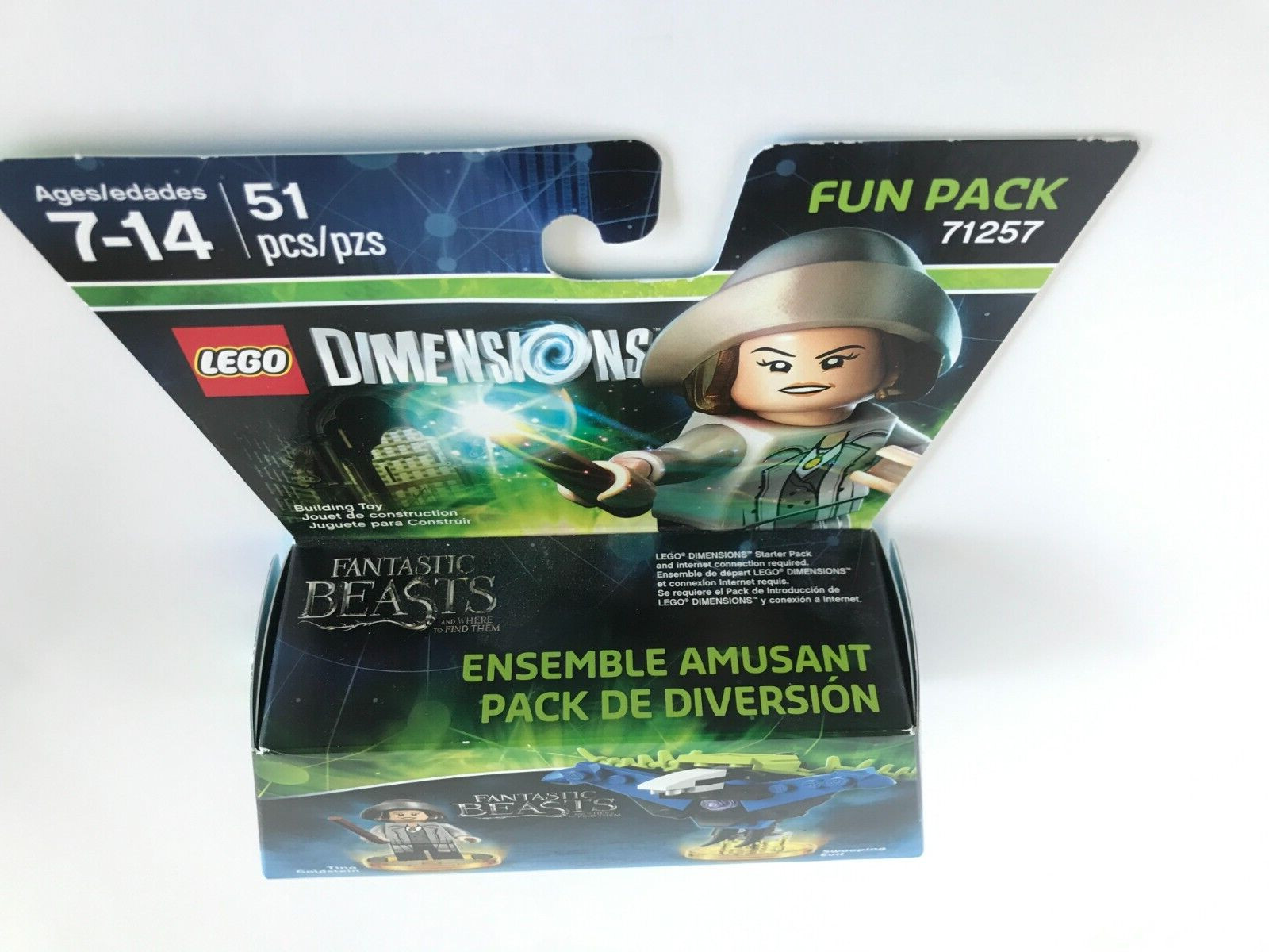 Lego Dimensions Fantastic Beasts Fun Pack 71257 Tina Goldstein Swooping Evil NEW