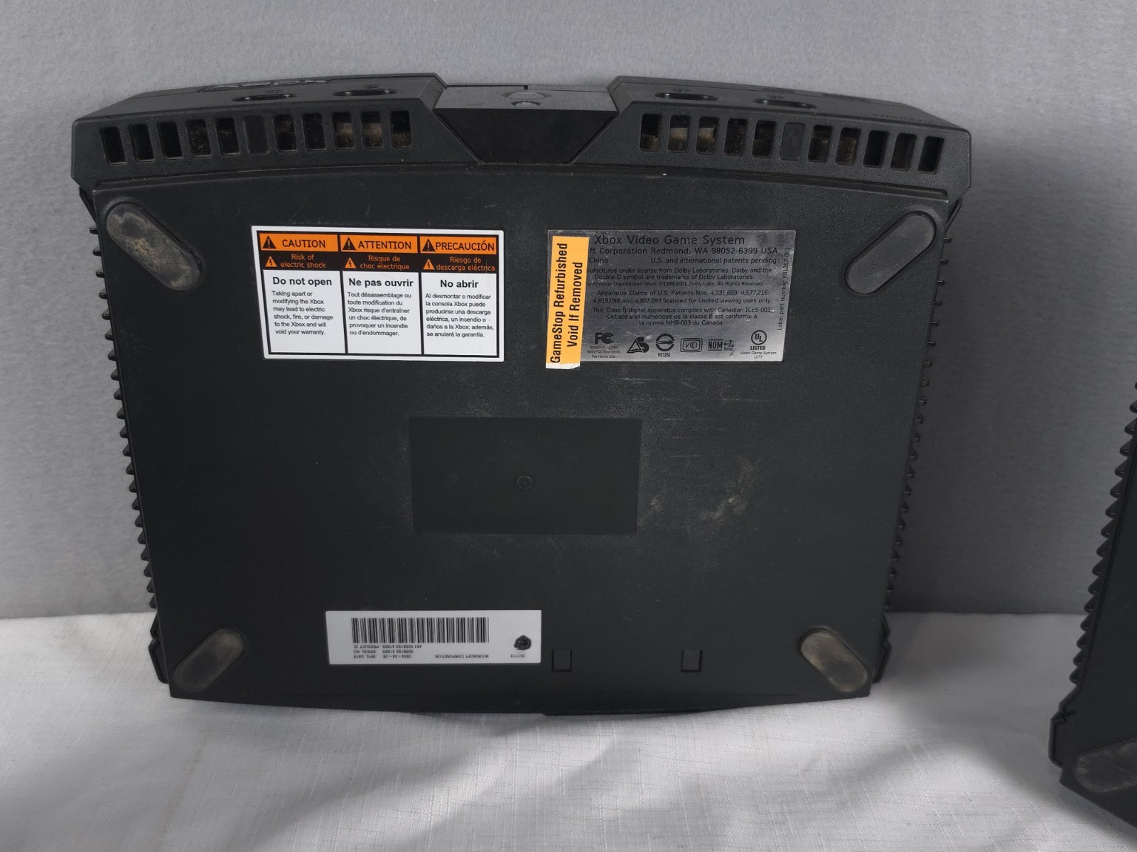 Microsoft Original Xbox Console Lot of 3 Tested Broken For Parts Repair Only