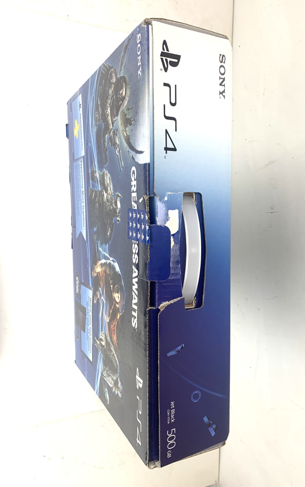 Sony PlayStation 4 PS4 500GB Console Bundle HDMI Black – With Box.