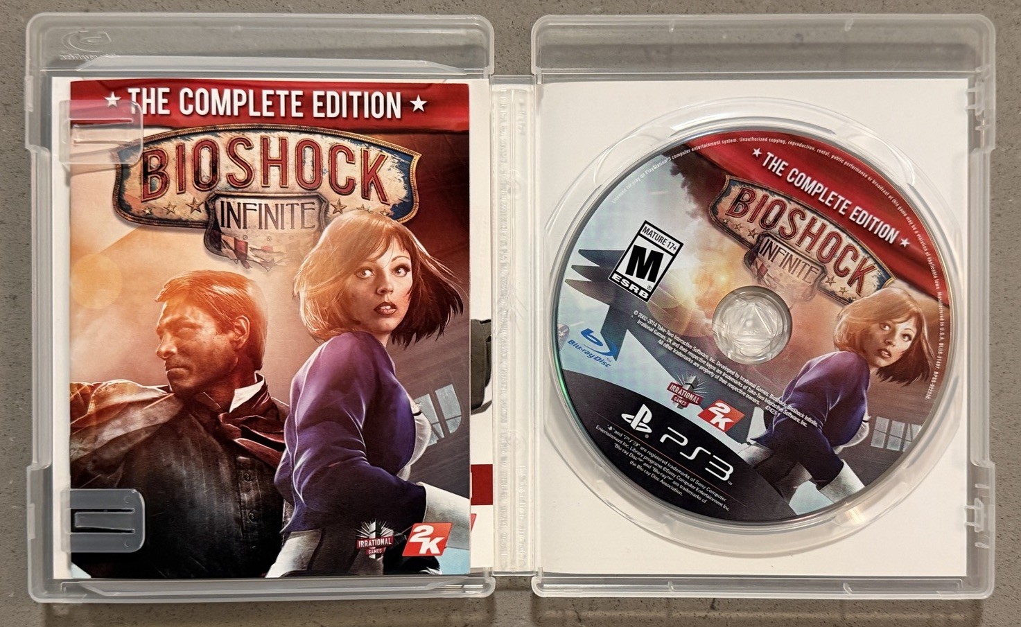BioShock Infinite Complete Edition (Sony PlayStation 3, 2014) PS3