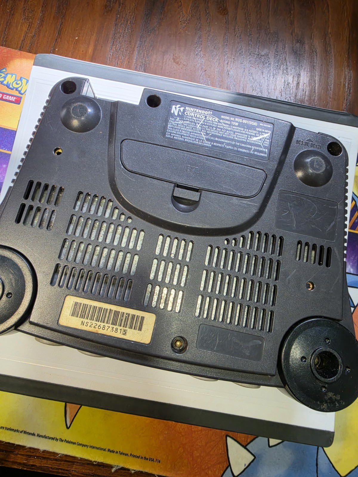 Nintendo 64 Console ONLY Cosmetic Damage – Tested & Working W/ Jumper Pak