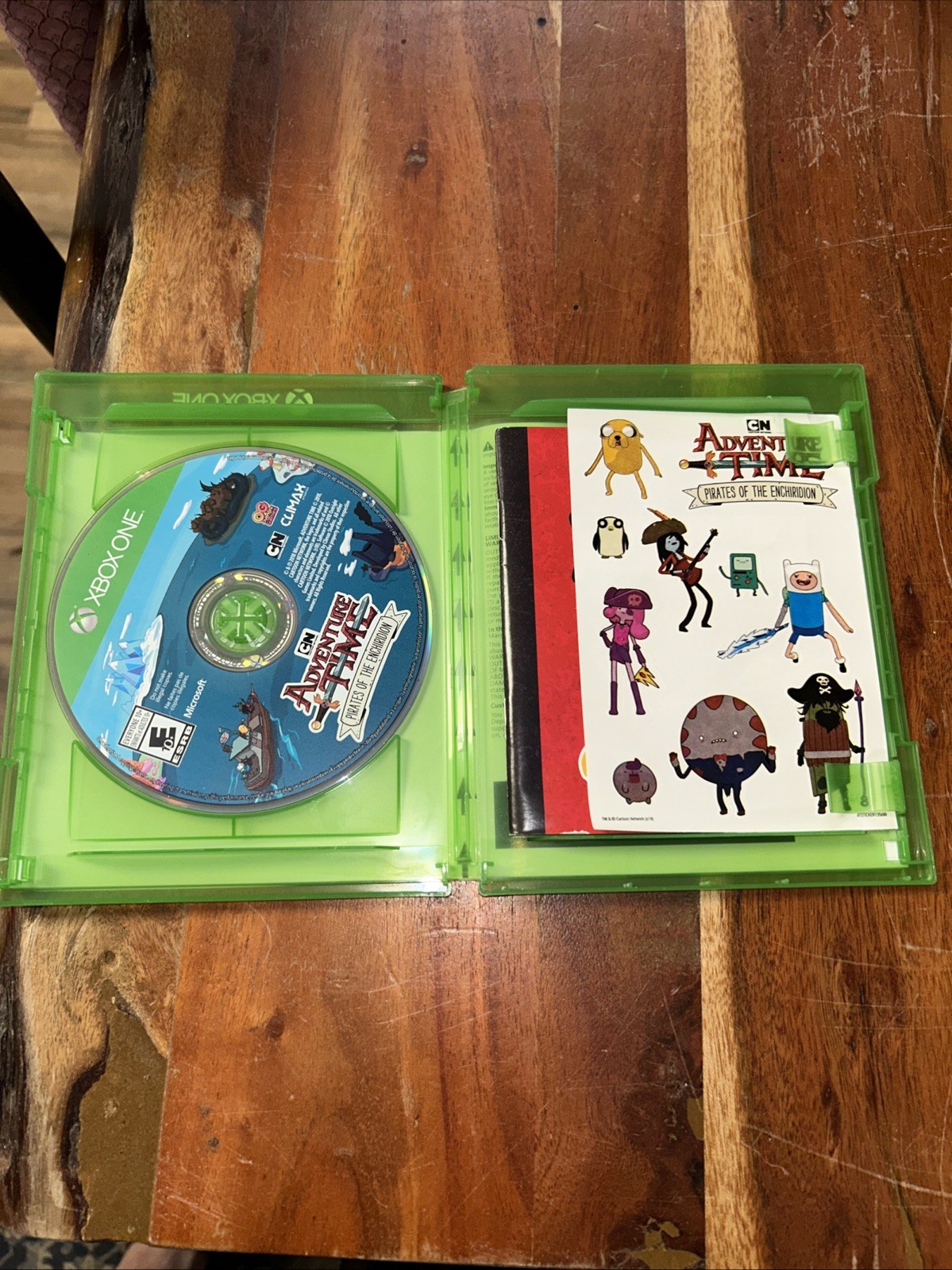 Adventure Time: Pirates of the Enchiridion – Microsoft X One W Manual + Stickers