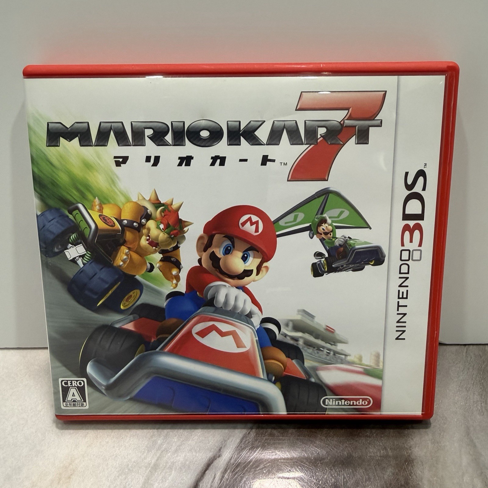 Mario Kart 7 Nintendo 3DS NTSC-J Japanese Complete In Box CIB US Seller