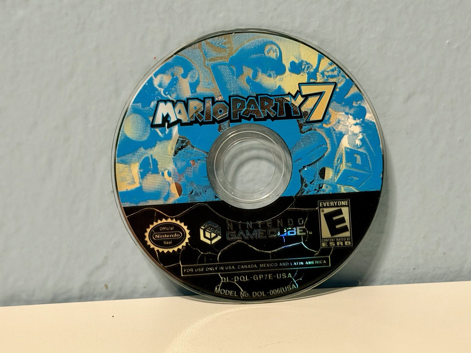 Mario Party 7 Nintendo GameCube Disc *NOT WORKING*