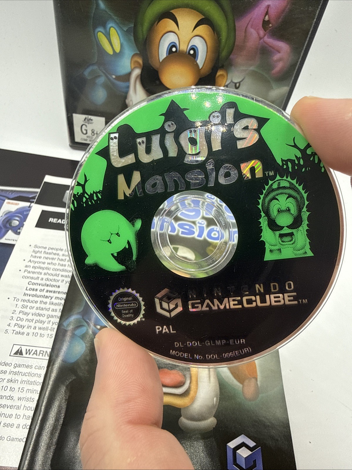 Luigi’s Mansion Nintendo GameCube Complete With Manual RARE GEM! TRACKED POST
