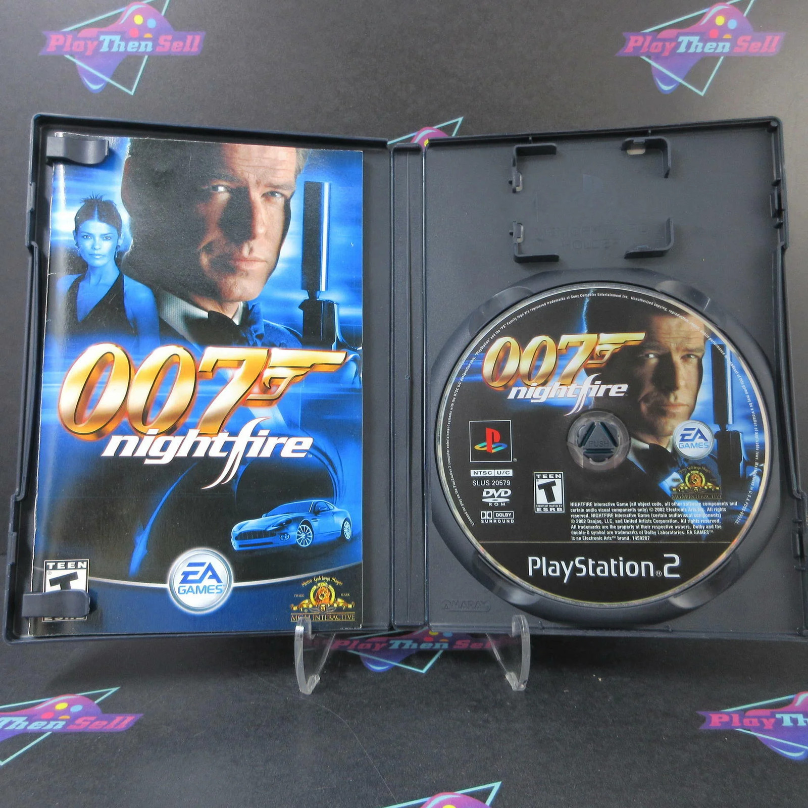 007 James Bond Nightfire PS2 PlayStation 2 Complete – Very Good – 1 Year