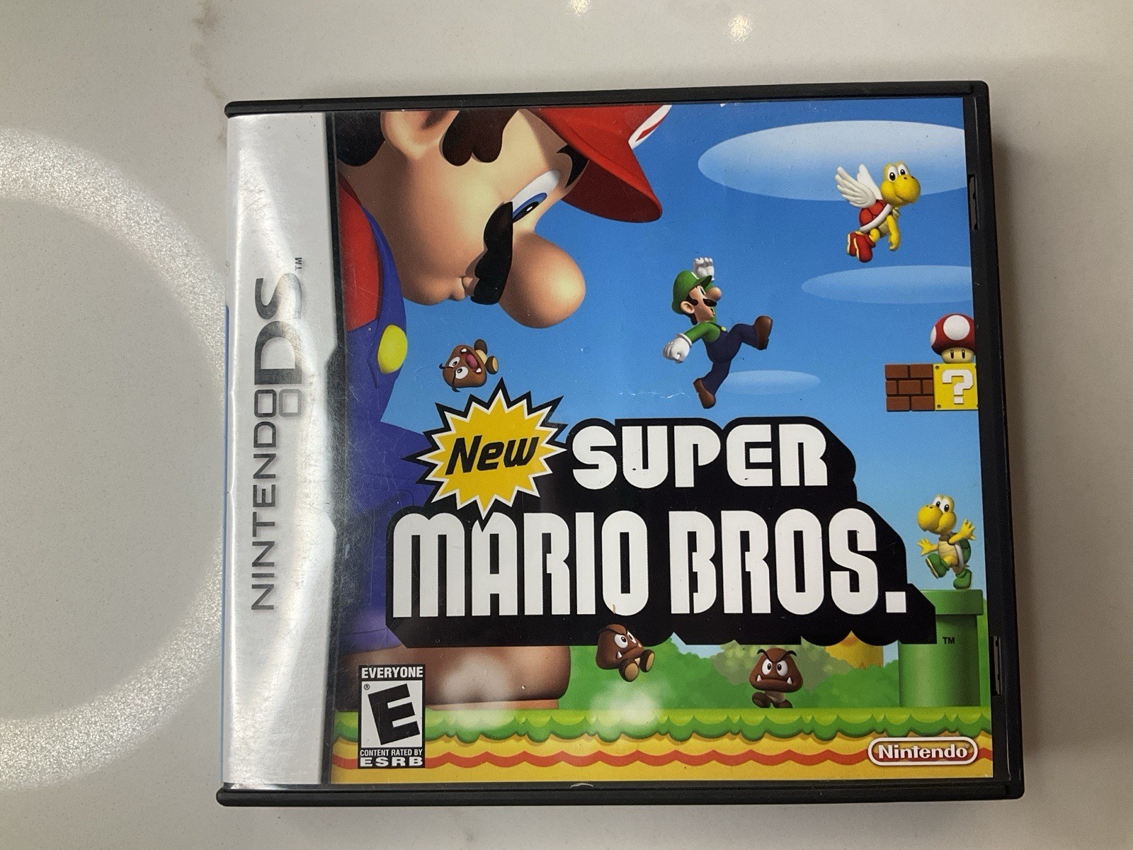 🎮New Super Mario Bros. (Nintendo DS) with Case Manual ✅ TESTED 🎮