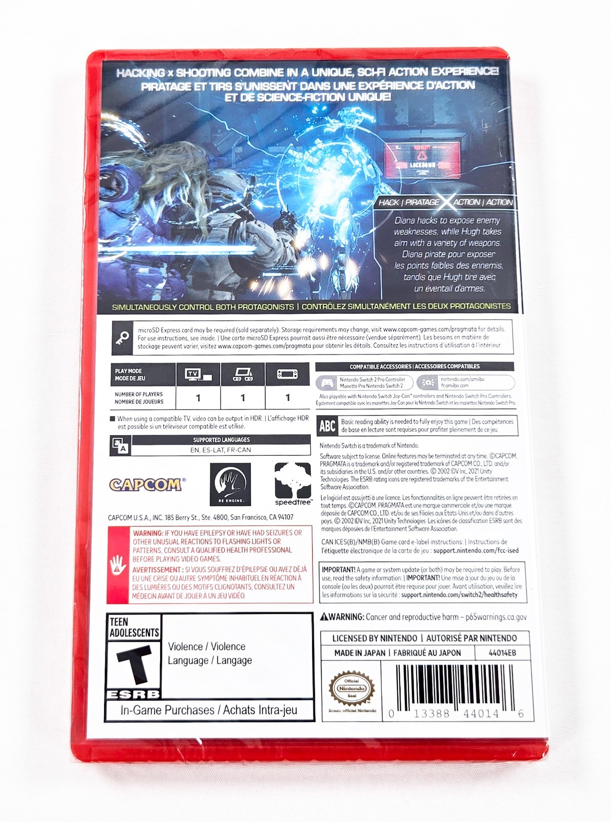 PRAGMATA NEW SEALED 2026 Authentic Nintendo Switch 2