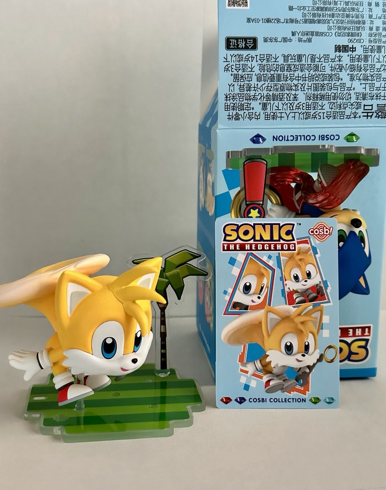 Hot Toys Cosbi Collection Sonic the Hedgehog Tails Boxed Collectible Figure