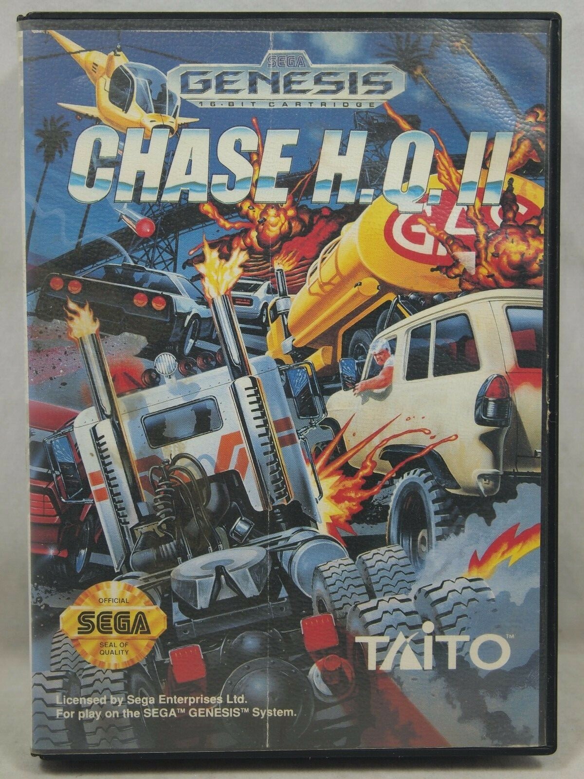 Chase H.Q. II (SEGA Genesis) Cart in Box