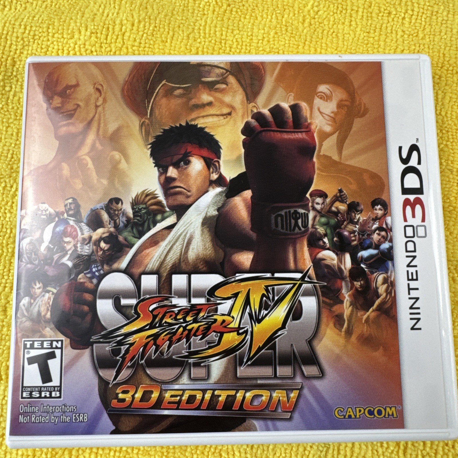 Super Street Fighter IV 3D Edition Nintendo 3DS – Complete