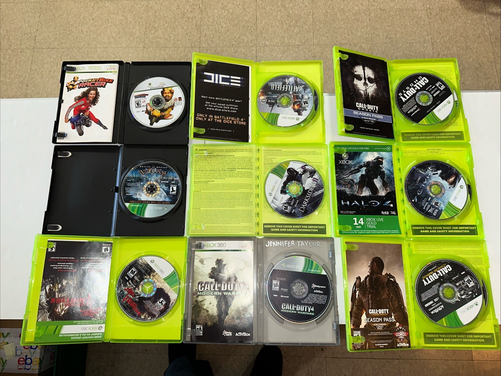 Lot of 25 Assorted Xbox 360 games Xb#6