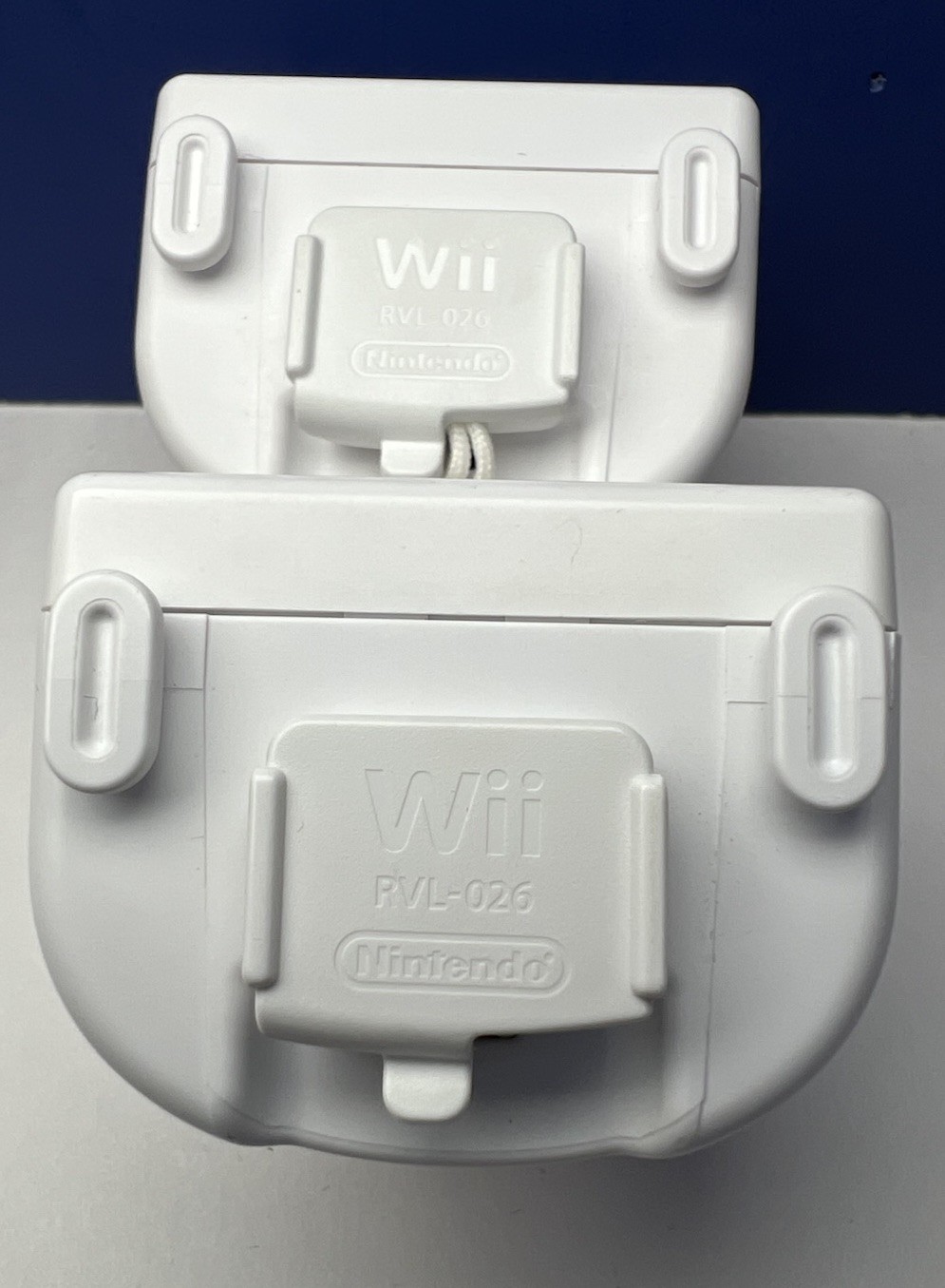 2x Genuine Nintendo Wii Motion Plus Adapters RVL-026 White