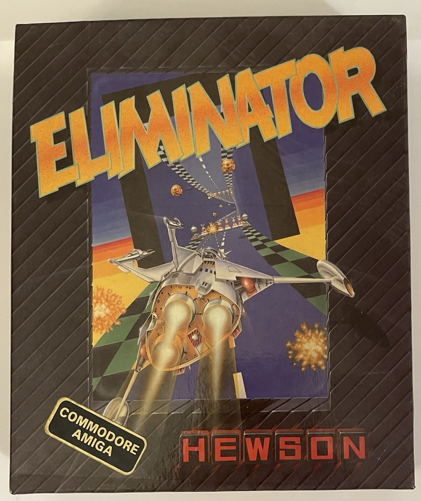 Eliminator (Amiga, 1988) Boxed by Hewson
