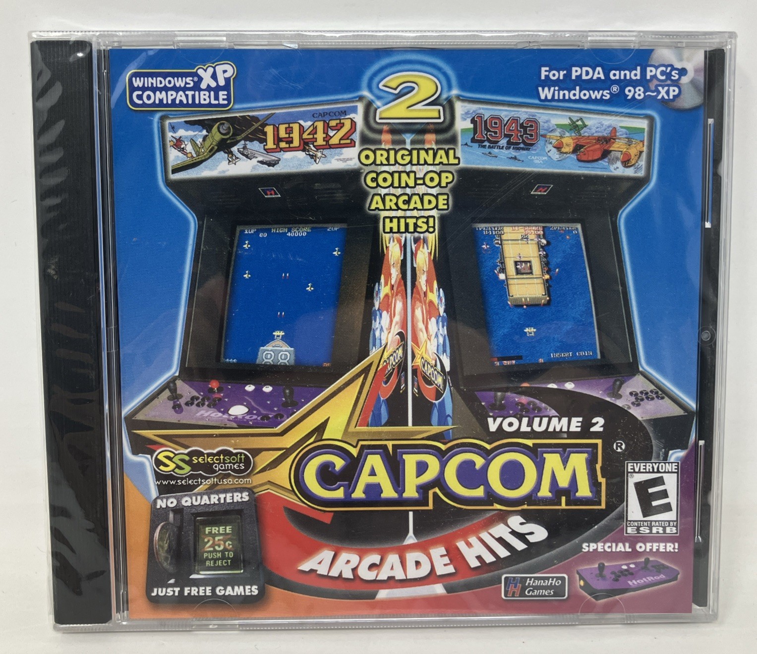 Capcom Arcade Hits Volume 2 PC Game 1942 1943 New Sealed Vintage 2003