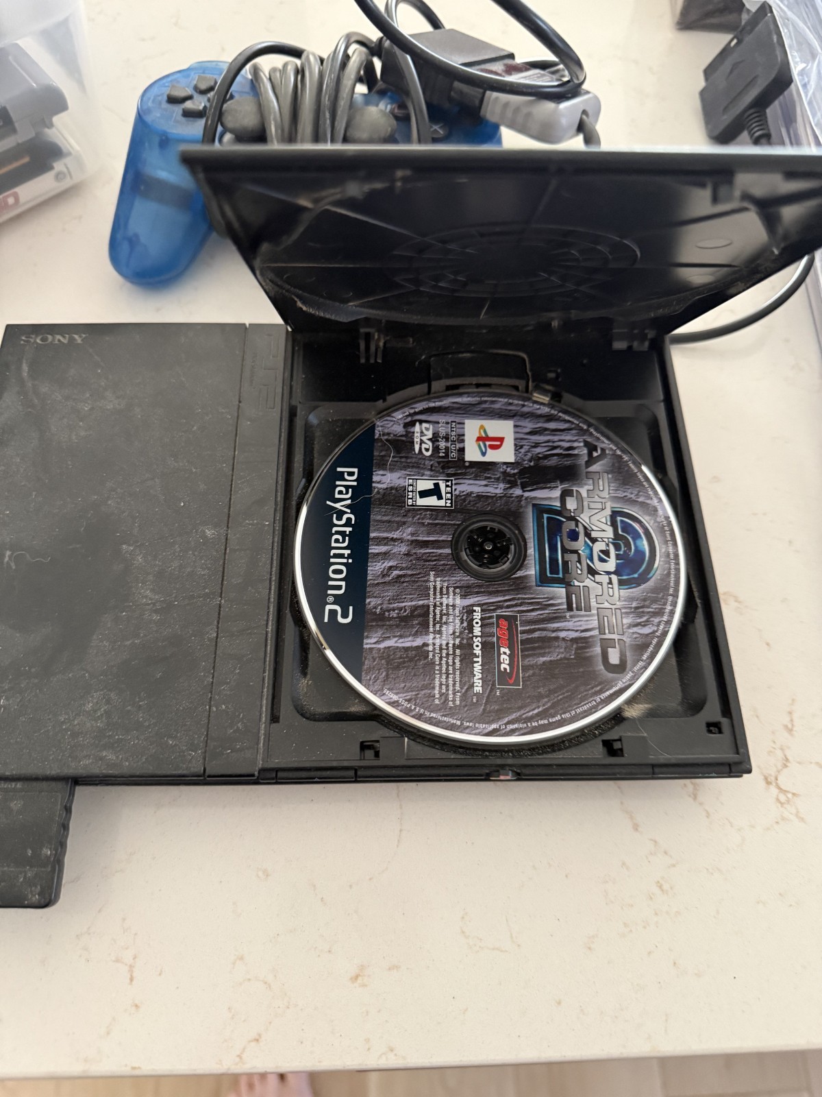 Sony PlayStation 2 Slim Line Console PS2 – PS – Memory Card