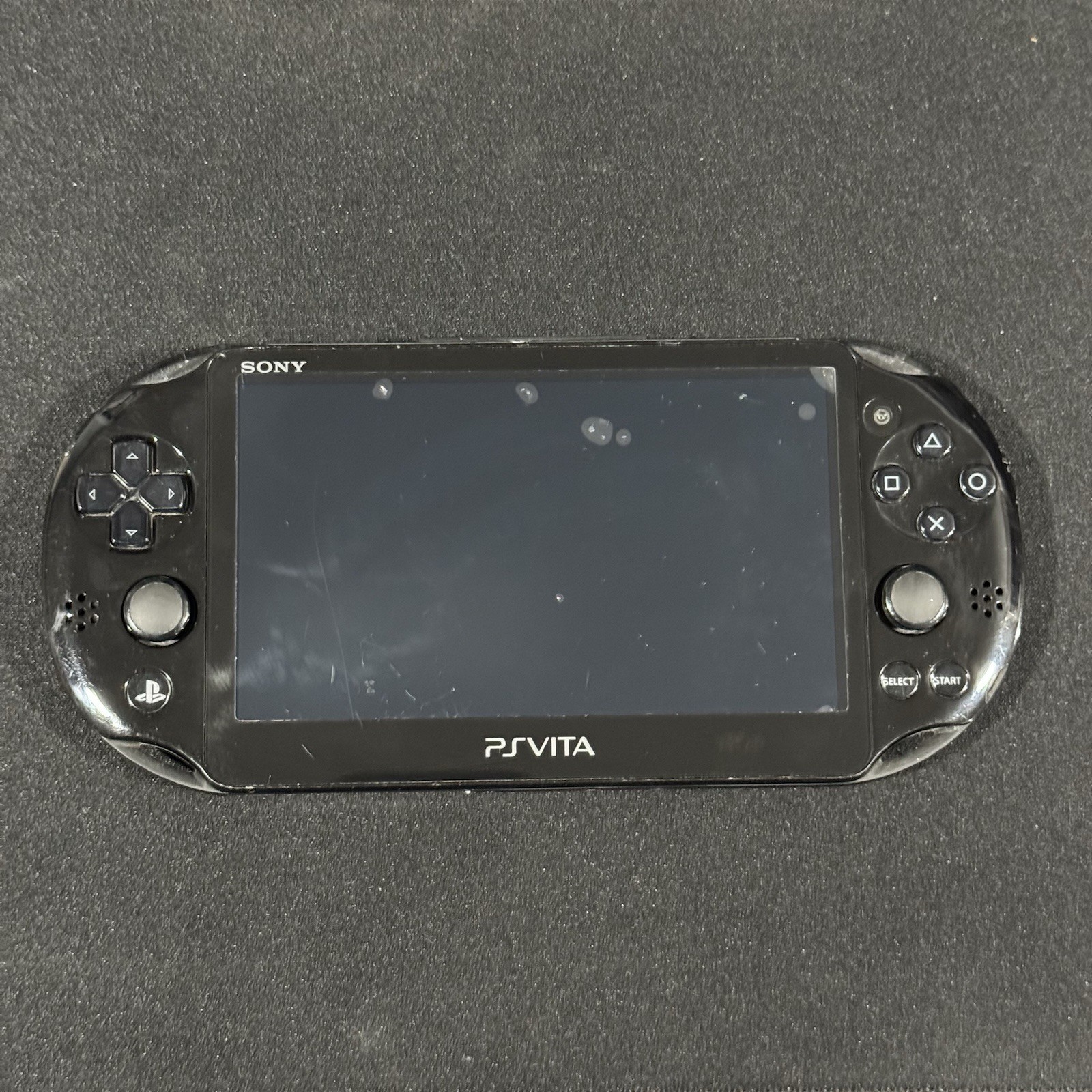 Sony PlayStation Vita Slim PS VITA PCH-2001 Black Console Tested Working W/ 8gb