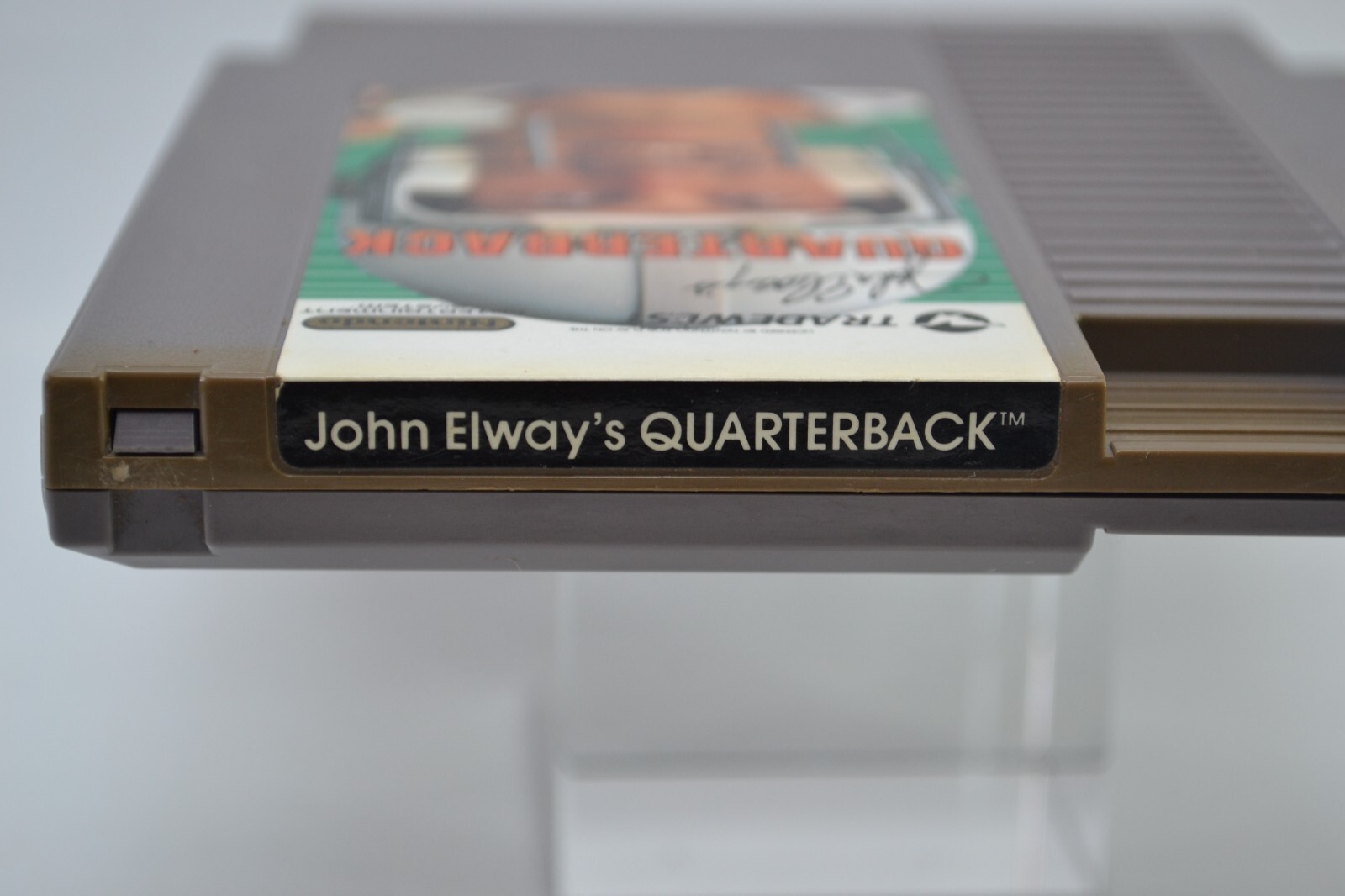 John Elway’s Quarterback (Nintendo NES, 1989) Authentic Cleaned Tested Working