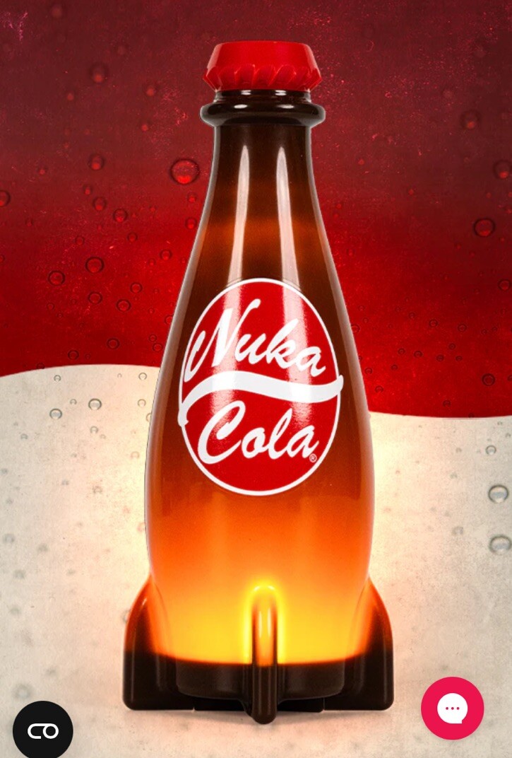 Fallout Light Up Nuka Cola Mini Figure 5.5 in. – New – Sealed -Free Ship
