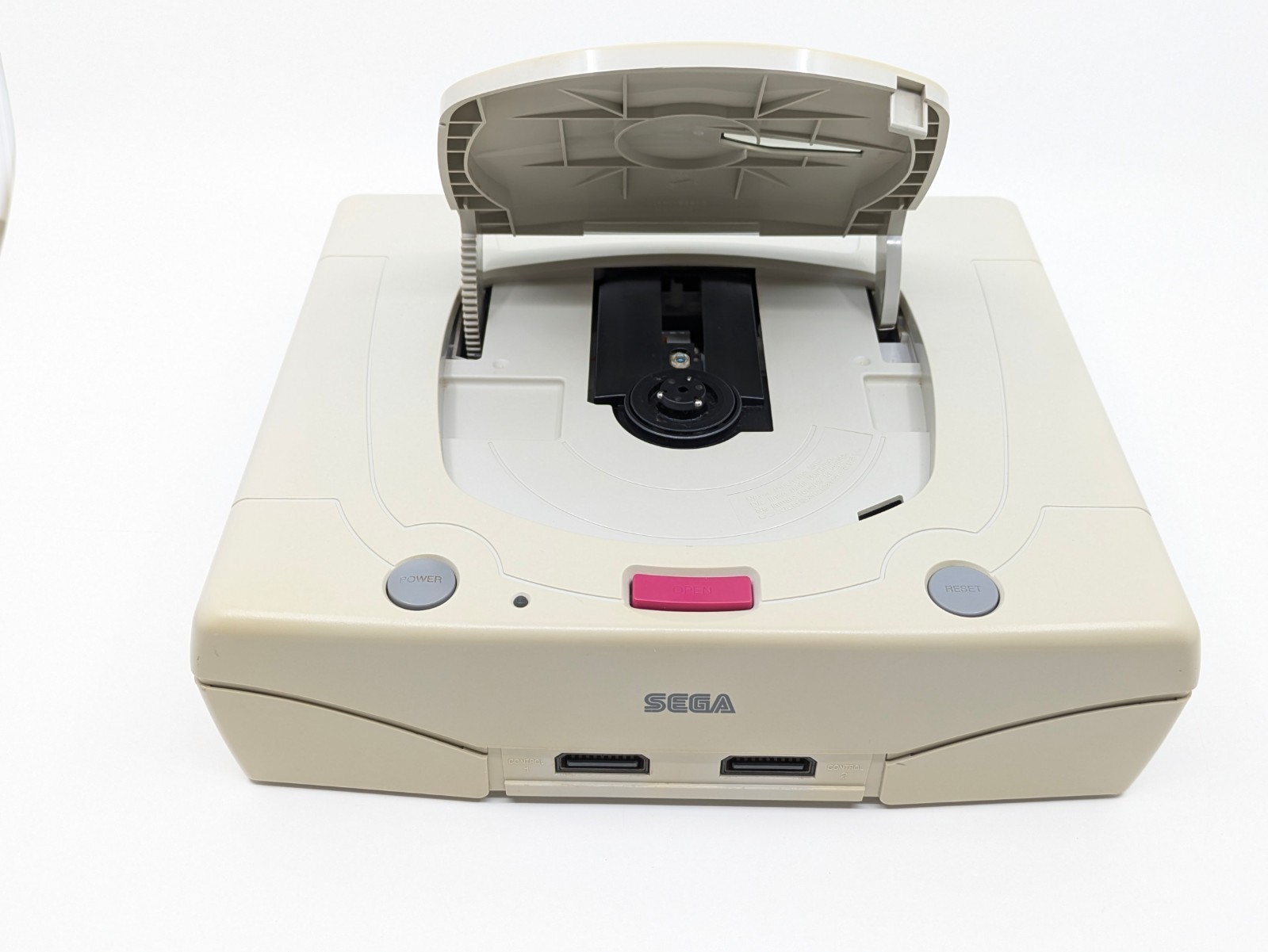 Sega Saturn White Console HST-3220 NTSC-J Japan Tested w/ 2 Games