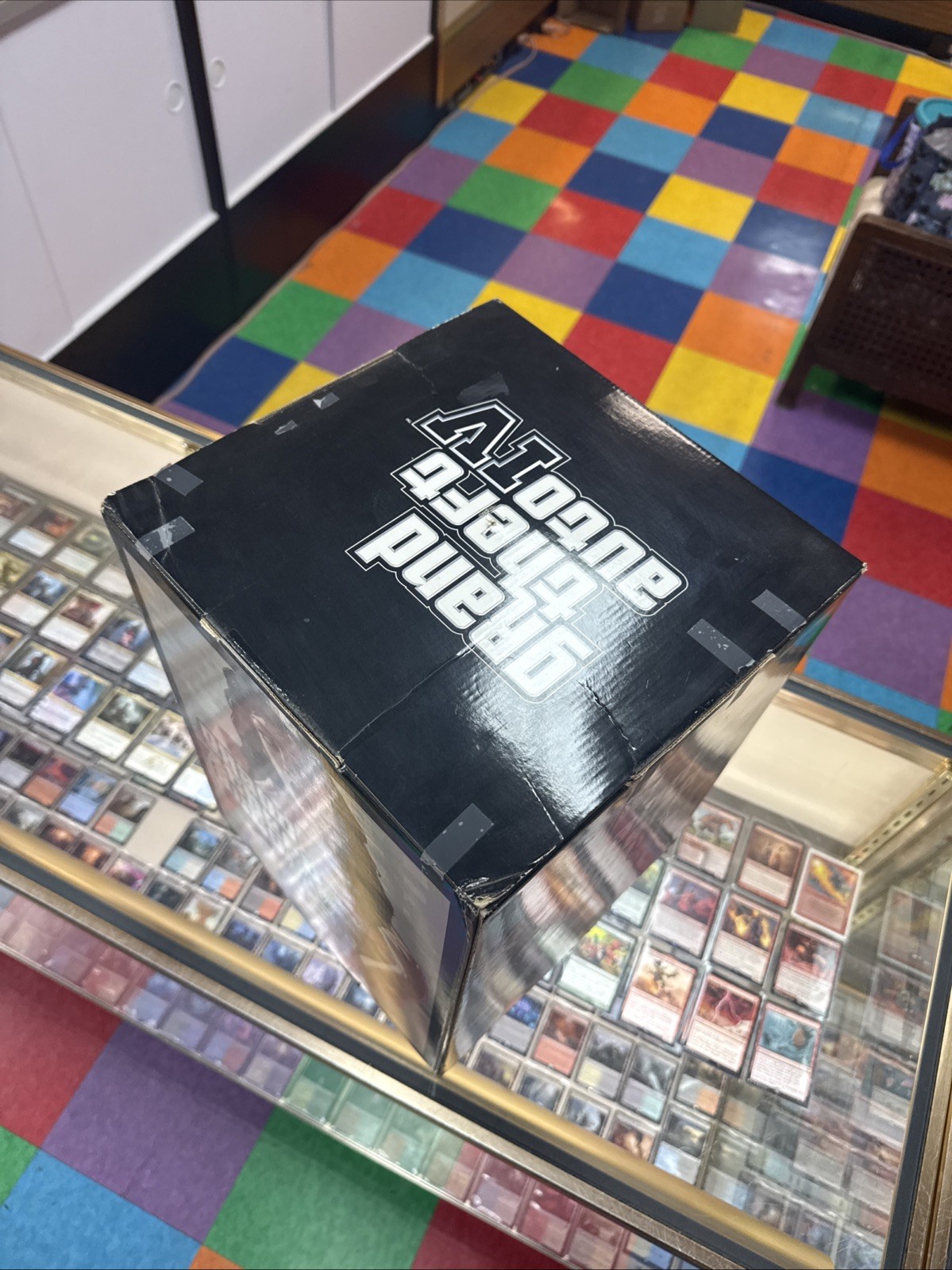 Grand Theft Auto IV Promotional Game Store Display Cube 2013 RockStar XBOX PS3