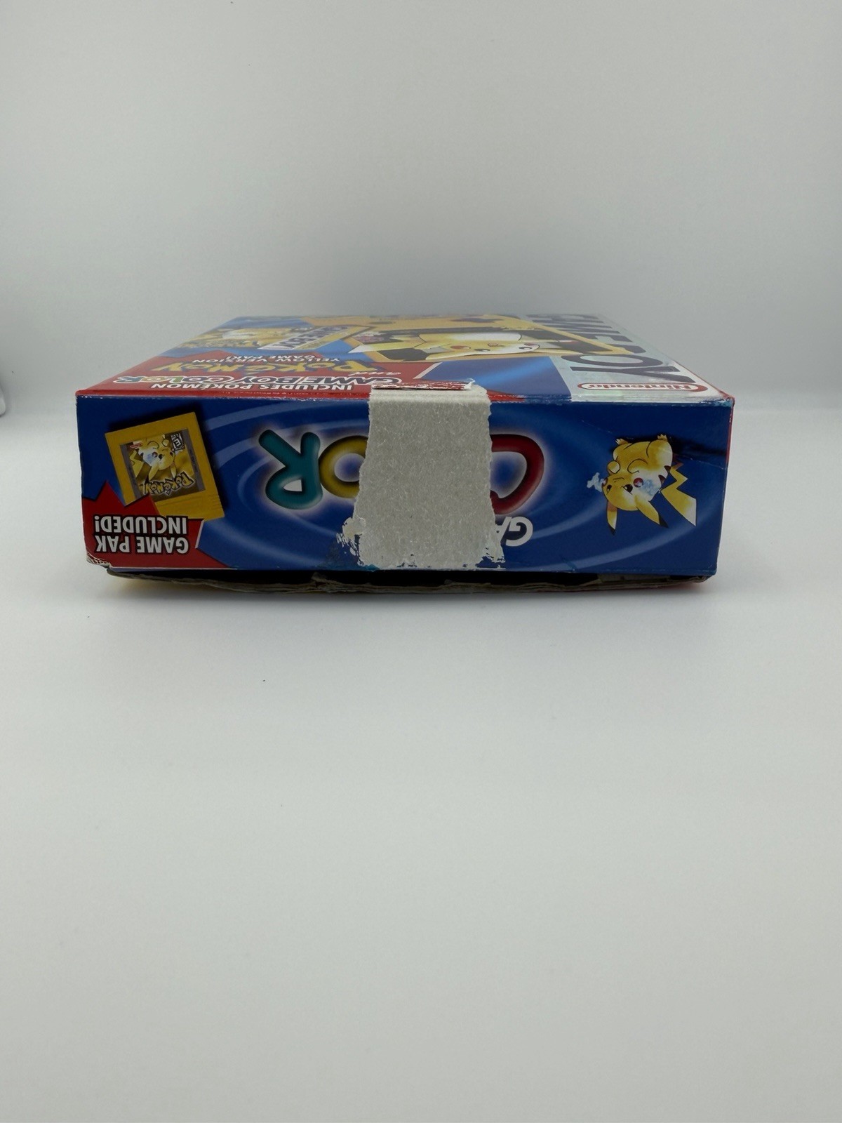 Nintendo Game Boy Color Pokemon Yellow Pikachu Special Edition Authentic Tested