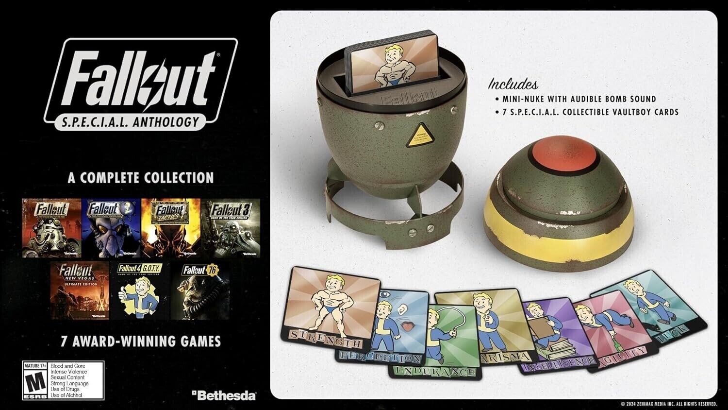 Bethesda Fallout S.P.E.C.I.A.L. Anthology Edition (Codes in Box) – PC