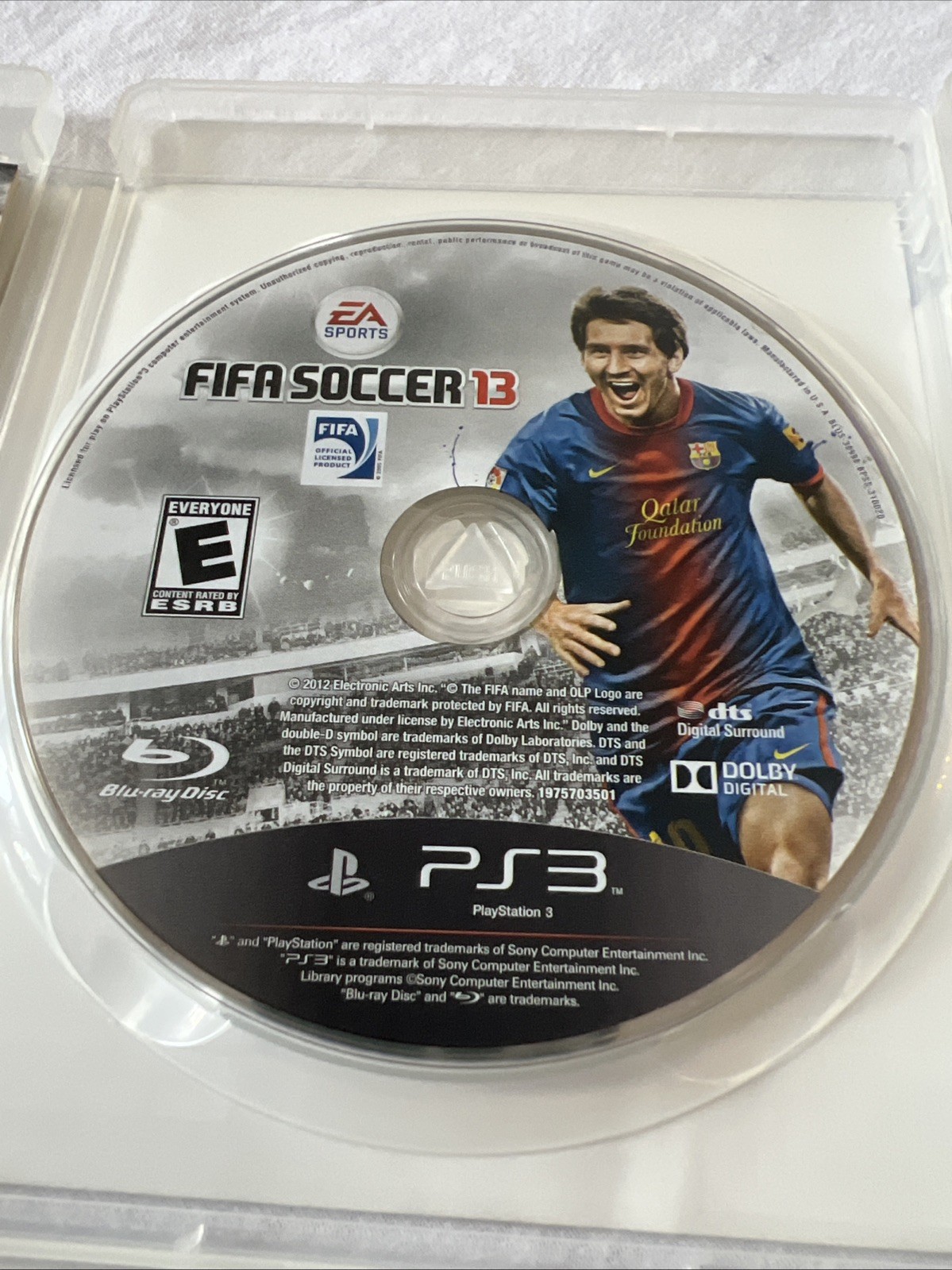 PS3 FIFA Soccer 10 12 13 Bundle PlayStation 3 Complete CIB 3 Game Lot EA Sports