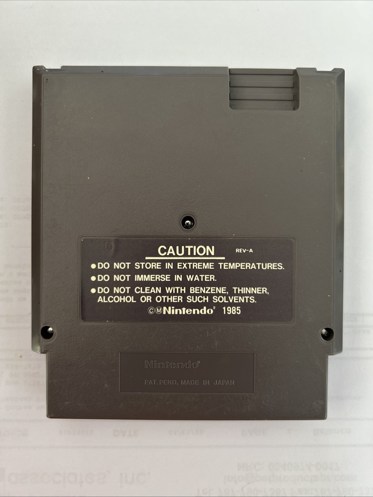Teenage Mutant Ninja Turtles (Nintendo NES, 1989) Great Condition No Green Oxide