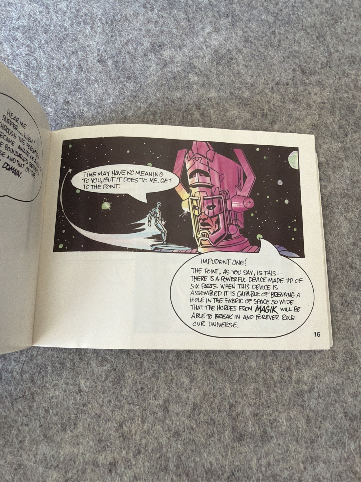 Silver Surfer (NES, 1990) – Instruction Manual / Booklet Only